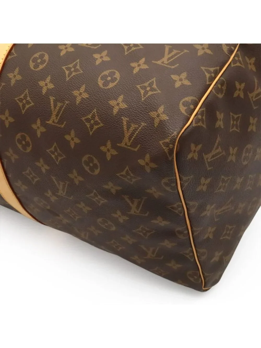 Louis Vuitton Monogram Keepall 55 Boston Bag Purse